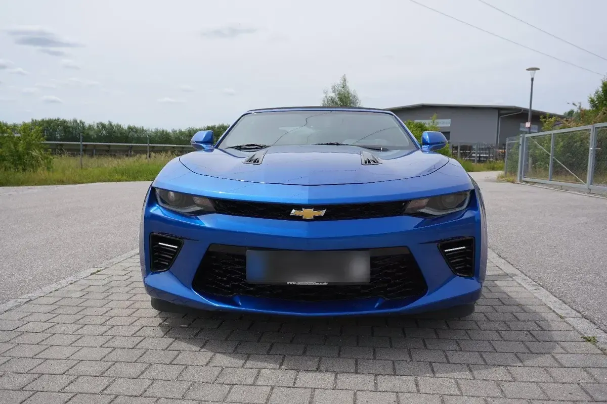 Gebraucht Chevrolet Camaro 453 PS (333 kW) 2019 Blau Cabrio