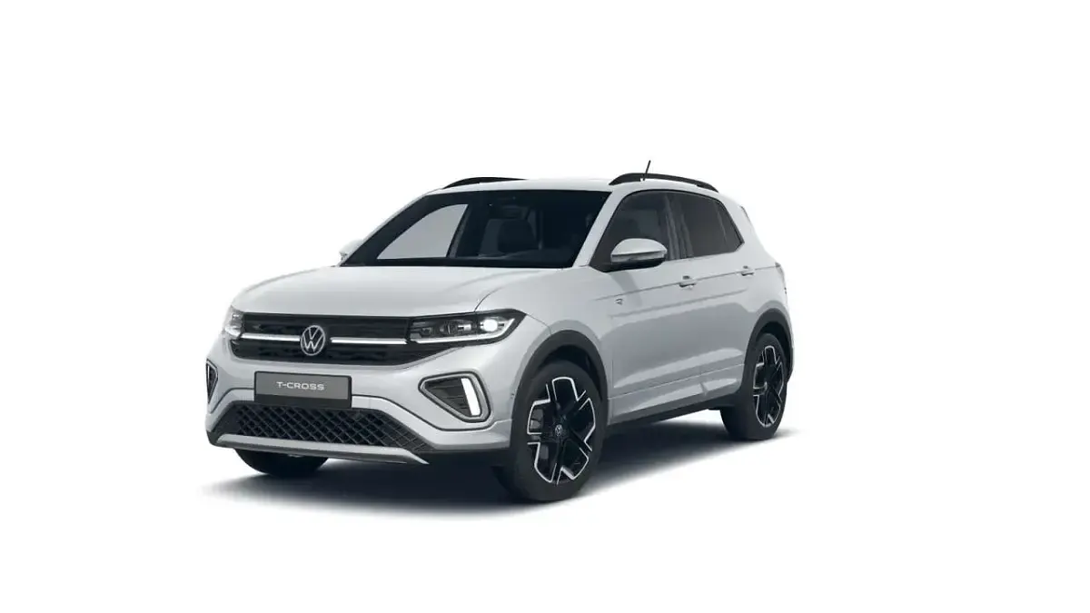 Neu VW T-Cross R-line 150 PS (110 kW) 2026 Reflexsilber metallic SUV