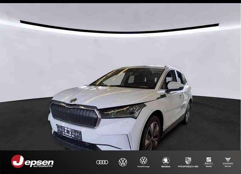 Moonweiss Gebraucht 2022 Skoda Enyaq iV Suite SUV | 29.970 € (Superpreis) - Bild 1/4