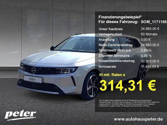 Kristall silber () Gebraucht 2024 Opel Astra Edition Kombi | 24.880 € (Fairer Preis) - Bild 1/3