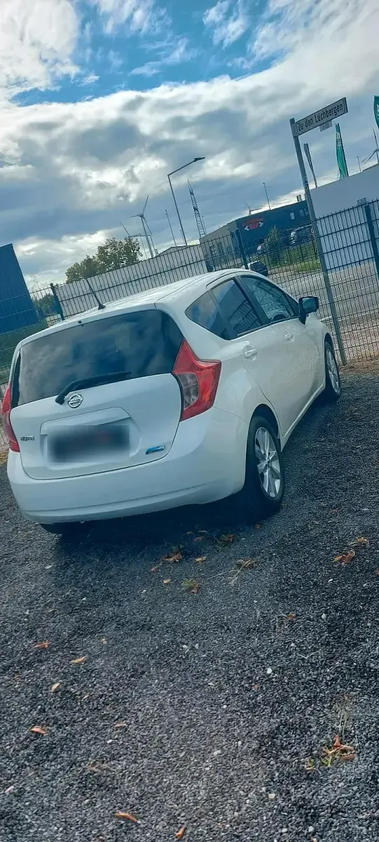 Gebraucht Nissan Note 98 PS (72 kW) 2014 Weiß Kleinwagen