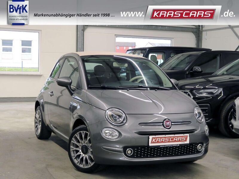 Grau Gebraucht 2022 Fiat 500C Dolcevita Cabrio | 12.950 € (Guter Preis) - Bild 1/4