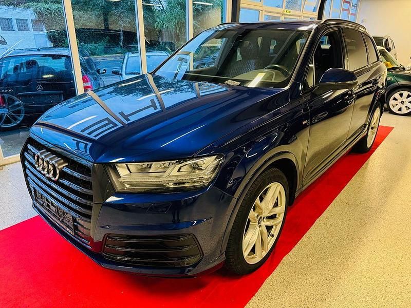 Gebraucht Audi Q7 S-Line 333 PS (244 kW) 2018 Blau SUV