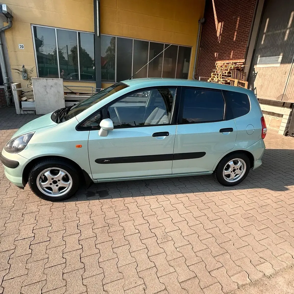 Gebraucht Honda Jazz 83 PS (61 kW) 2003 Grün Kleinwagen