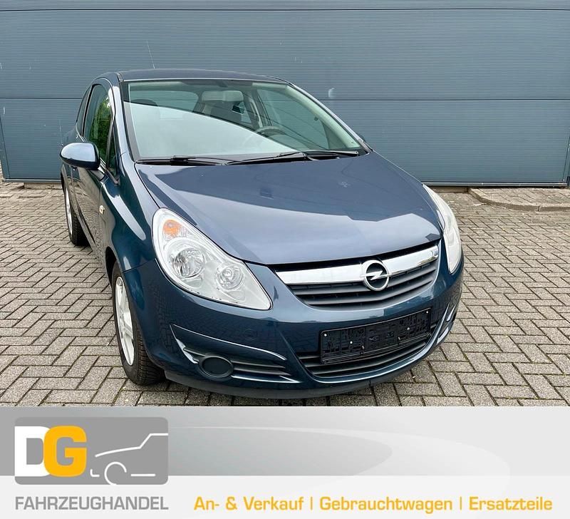 Blau Gebraucht 2008 Opel Corsa Kleinwagen | 2.490 € (Etwas zu teuer) - Bild 1/4