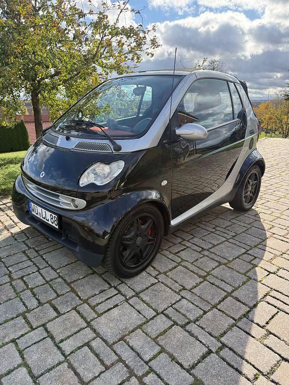 Schwarz Gebraucht 2006 Smart ForTwo Cabrio Passion Cabrio | 2.500 € (Fairer Preis) - Bild 1/4