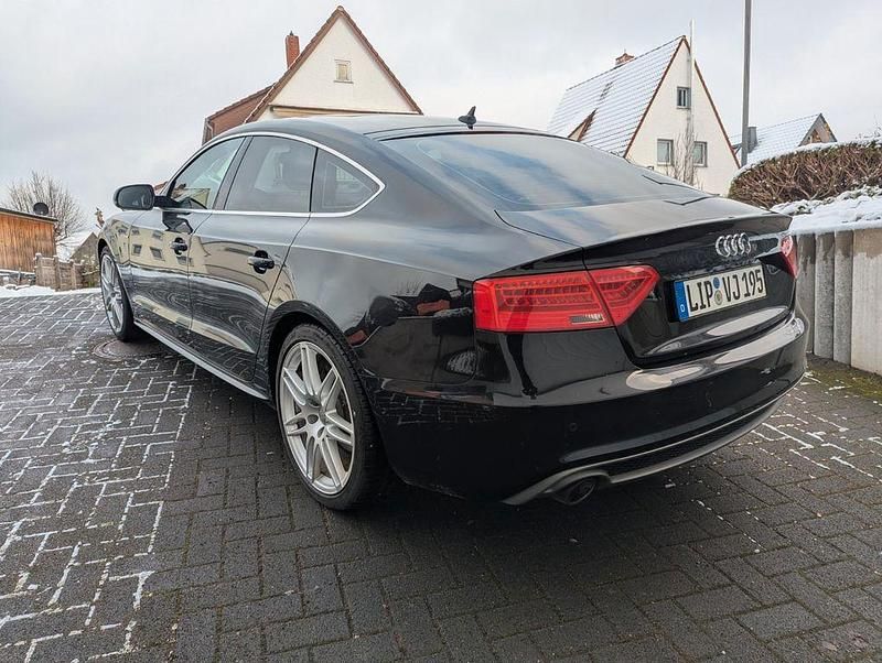 Gebraucht Audi A5 Sportback S-Line 245 PS (180 kW) 2015 Schwarz Kleinwagen