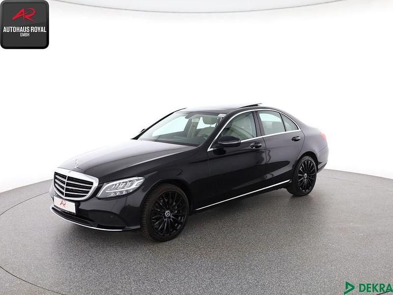 Schwarz Gebraucht 2020 Mercedes C200 Exclusive Limousine | 28.880 € (Guter Preis) - Bild 1/4