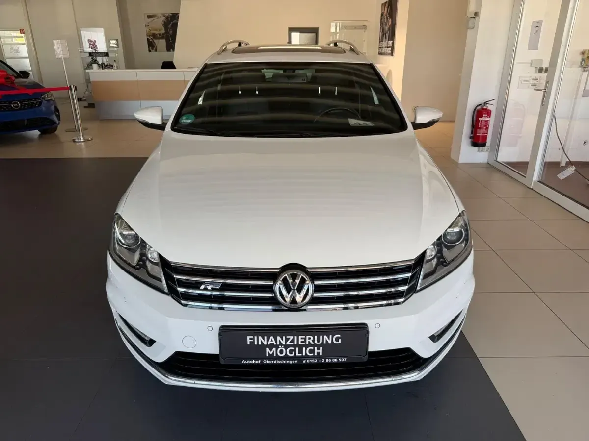 Gebraucht VW Passat R-line 150 PS (110 kW) 2013 Weiß Kombi