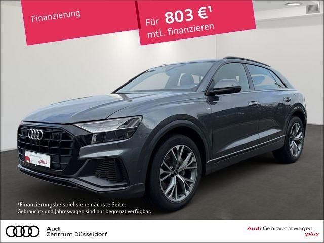 Grau Gebraucht 2022 Audi Q8 S-Line SUV | 57.890 € (Fairer Preis) - Bild 1/3