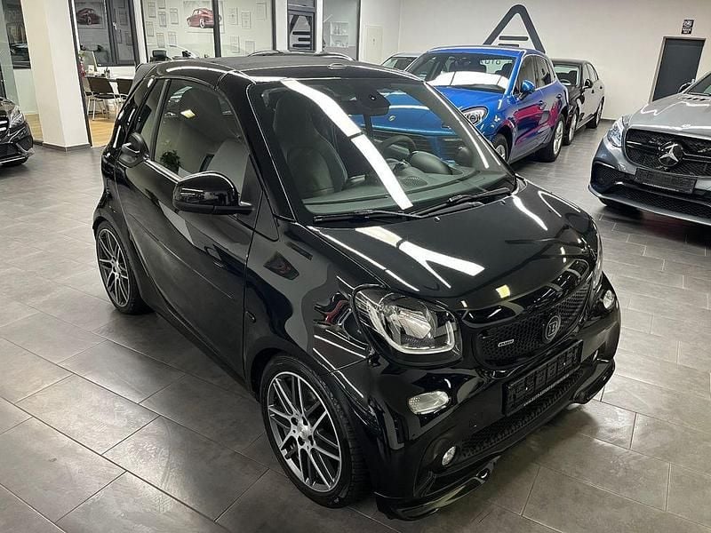 Gebraucht Smart ForTwo Cabrio Brabus Xclusive 109 PS (80 kW) 2018 Schwarz Cabrio