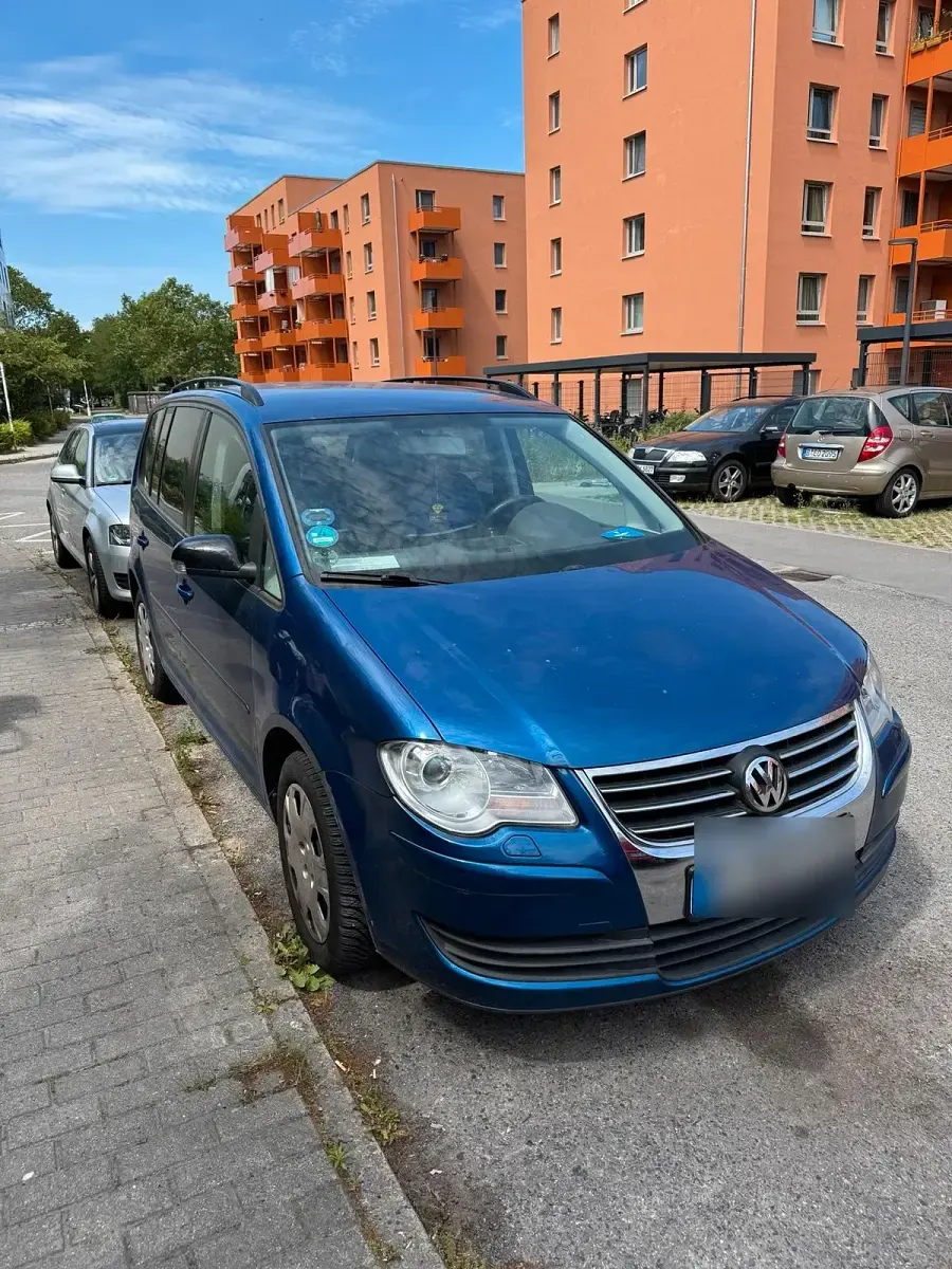 Gebraucht VW Touran 140 PS (102 kW) 2007 Blau Van / Kleinbus