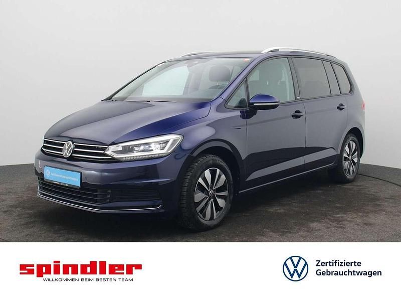 Atlantik blue metallic Gebraucht 2024 VW Touran Move Van / Kleinbus | 37.380 € (Fairer Preis) - Bild 1/3