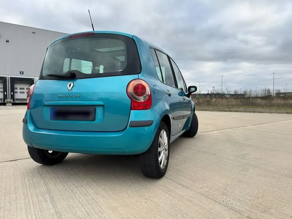Gebraucht Renault Modus 88 PS (64 kW) 2005 Blau Van / Kleinbus