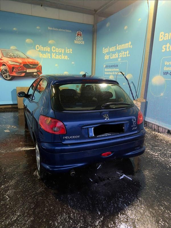Gebraucht Peugeot 206 75 PS (55 kW) 2006 Blau Limousine