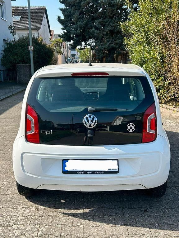 Gebraucht VW up! move up! 60 PS (44 kW) 2015 Weiß Kleinwagen