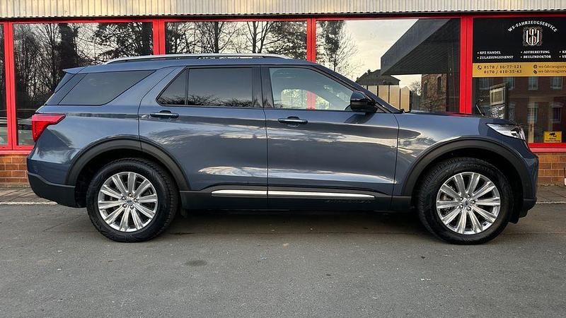 Gebraucht Ford Explorer Platinum 363 PS (266 kW) 2021 Blau SUV