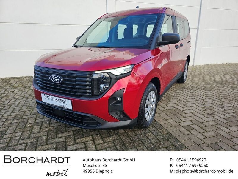 Fantastic red metallic (rot) Gebraucht 2025 Ford Tourneo Courier Trend Van / Kleinbus | 25.979 € (Guter Preis) - Bild 1/4