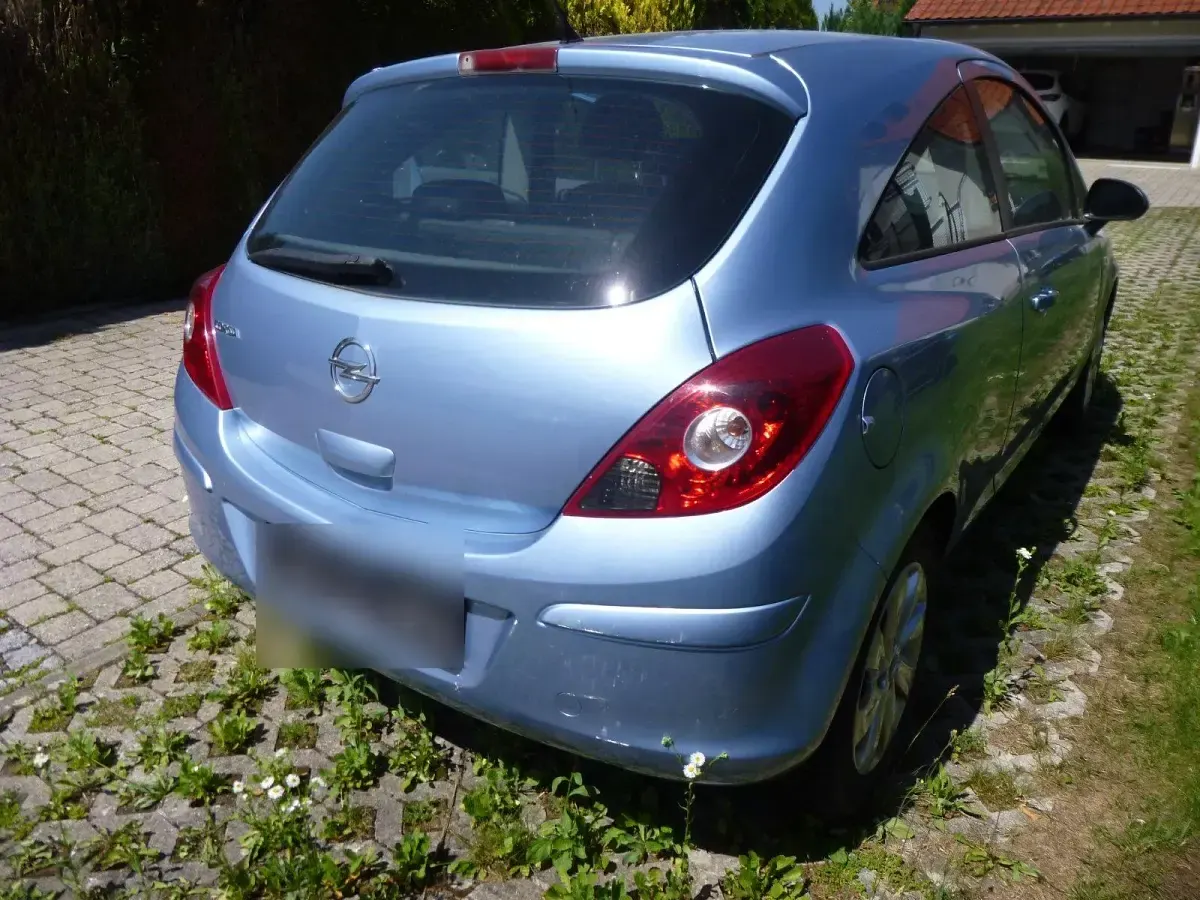 Gebraucht Opel Corsa 87 PS (63 kW) 2013 Blau Kleinwagen