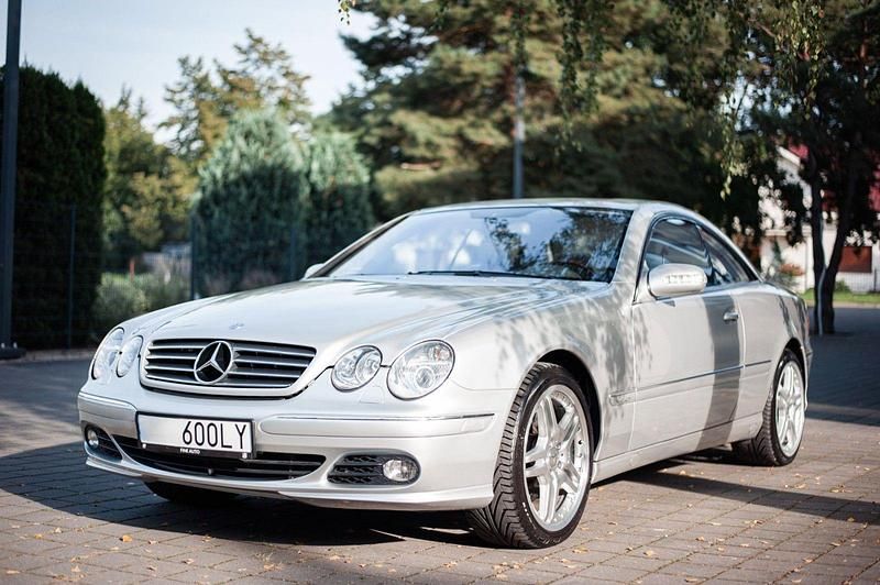 Silber Gebraucht 2004 Mercedes CL600 AMG Coupé | 33.499 € (Superpreis) - Bild 1/4