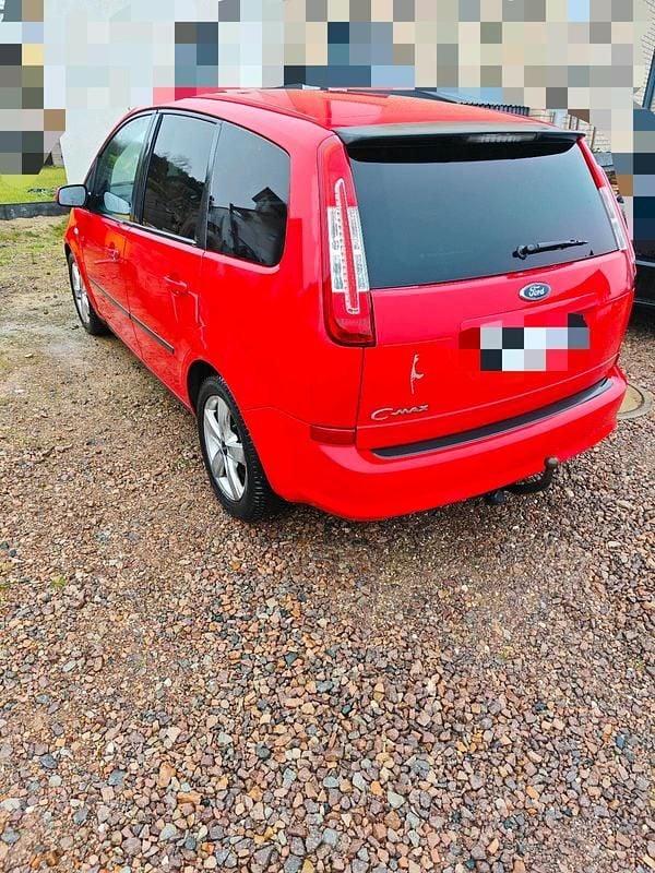 Gebraucht Ford C-MAX Ambiente 101 PS (74 kW) 2008 Rot Van / Kleinbus