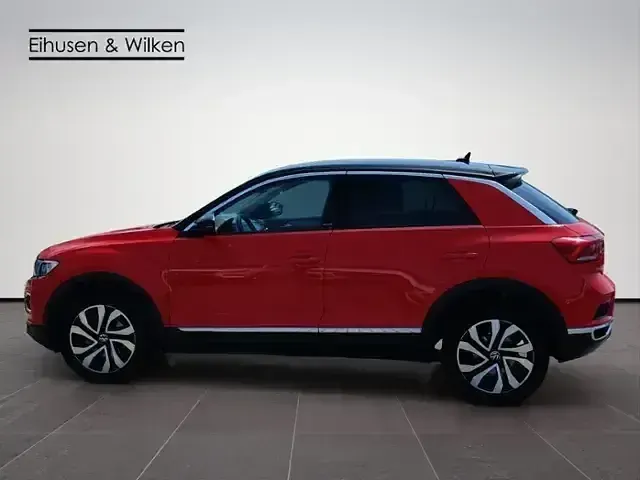 Gebraucht VW T-Roc Active 150 PS (110 kW) 2021 Rot SUV