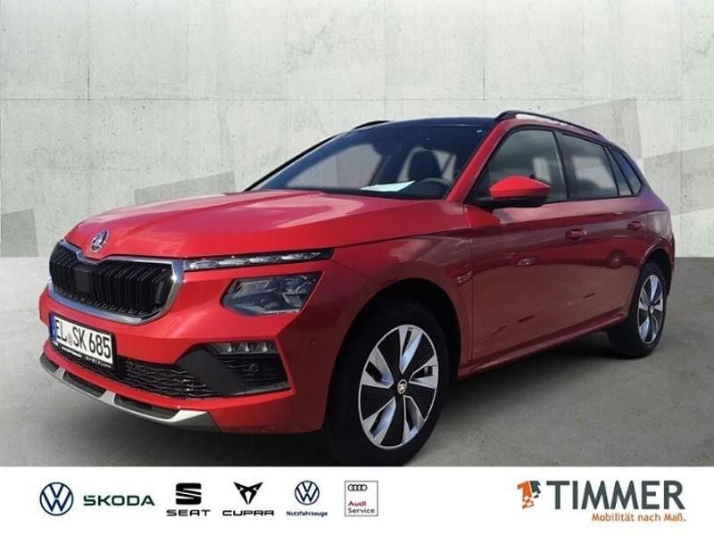 Velvet rot metallic Gebraucht 2024 Skoda Kamiq Selection SUV | 26.490 € (Fairer Preis) - Bild 1/4
