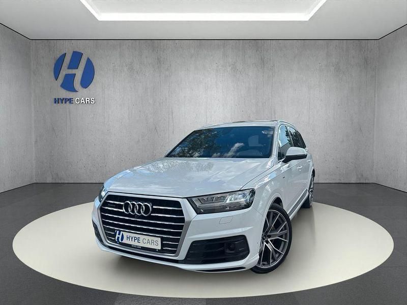 Gletscherweiss Gebraucht 2018 Audi Q7 S-Line SUV | 38.970 € (Etwas zu teuer) - Bild 1/4