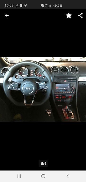 Schwarz Gebraucht 2006 Audi A4 Cabriolet Sport Cabrio | 12.000 € - Bild 1/4