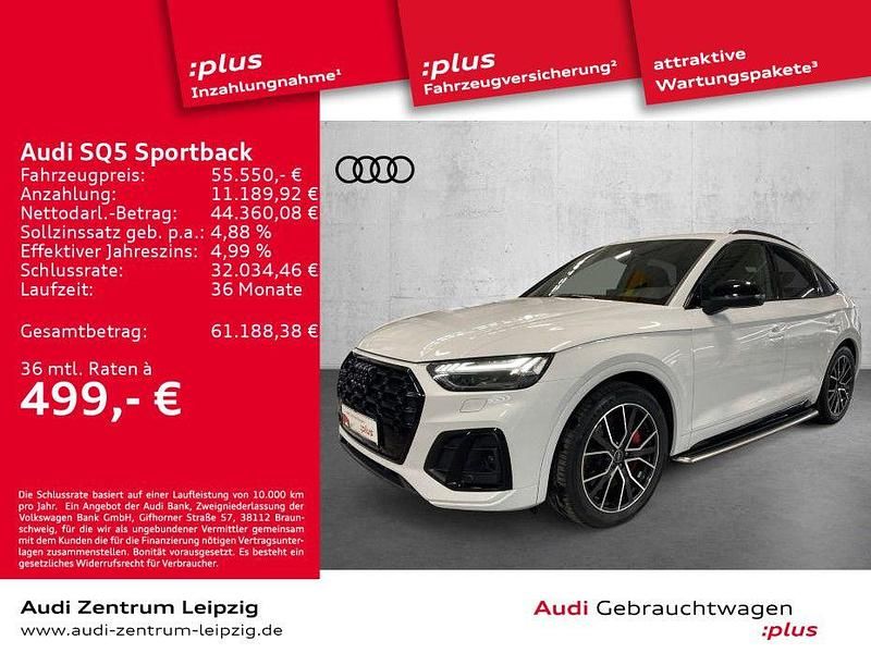 Gebraucht Audi SQ5 Ambiente 341 PS (250 kW) 2023 Gletscherweiß metallic SUV