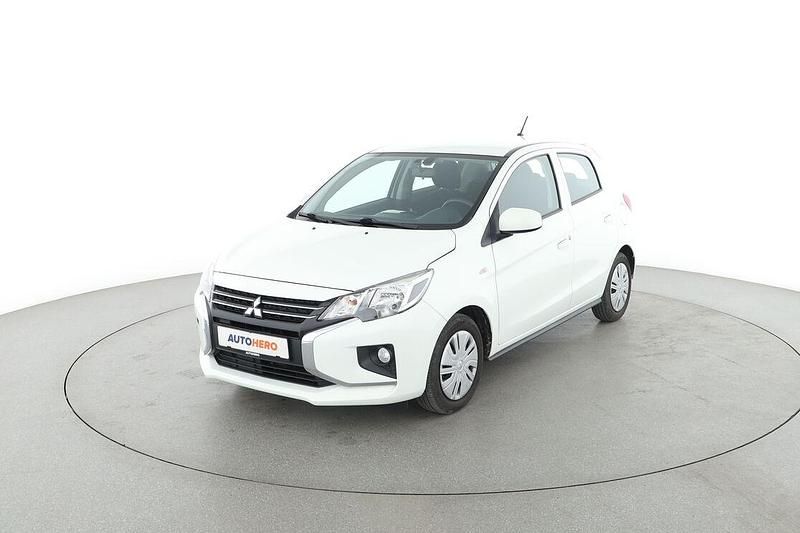 Weiß Gebraucht 2021 Mitsubishi Space Star Spirit Limousine | 8.490 € (Fairer Preis) - Bild 1/3