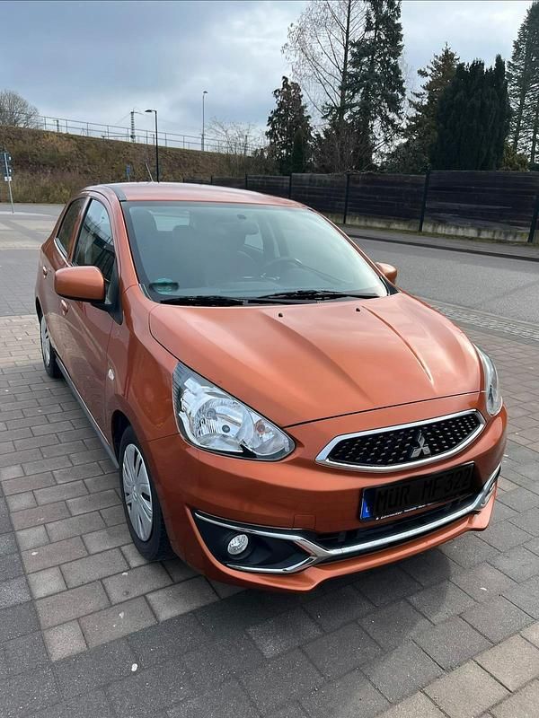 Gebraucht Mitsubishi Space Star 71 PS (52 kW) 2017 Orange Kleinwagen