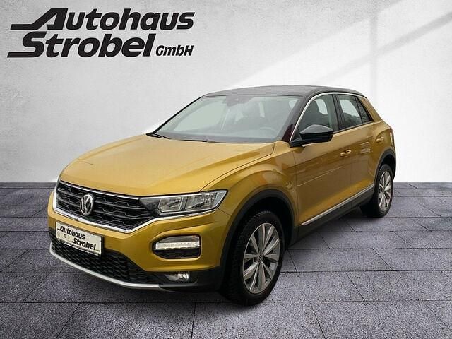 Gebraucht VW T-Roc Style 150 PS (110 kW) 2019 Gelb kurkumagelb metallic (metallic) SUV