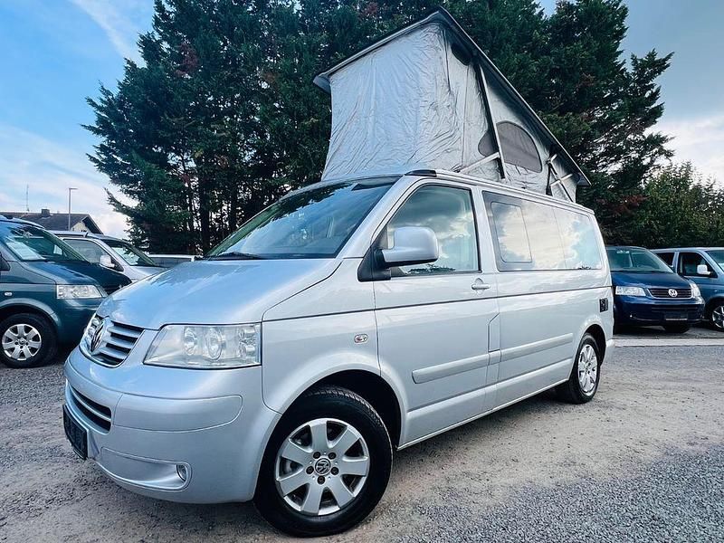 Reflexsilber metallic Gebraucht 2008 VW T5 California Van | 29.990 € - Bild 1/4