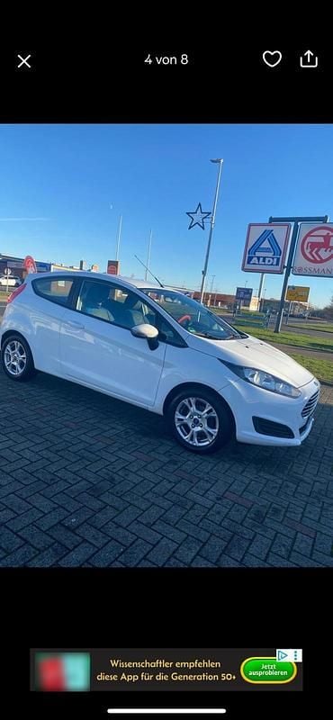 Gebraucht Ford Fiesta 2011 Weiß Kleinwagen
