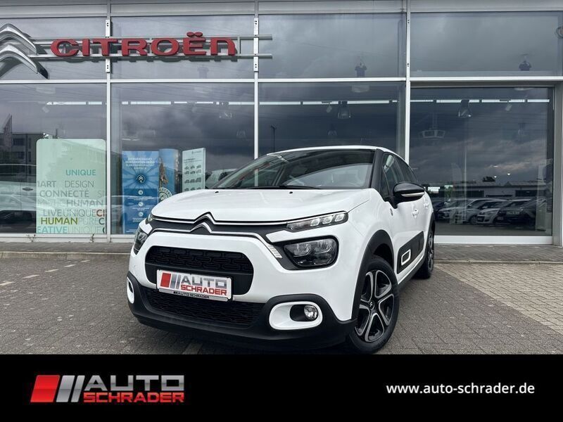Weiß Gebraucht 2023 Citroën C3 PureTech Kleinwagen | 15.490 € (Teuer) - Bild 1/4