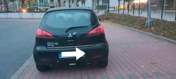 Gebraucht Mitsubishi Colt 101 PS (74 kW) 2008 Schwarz Kleinwagen
