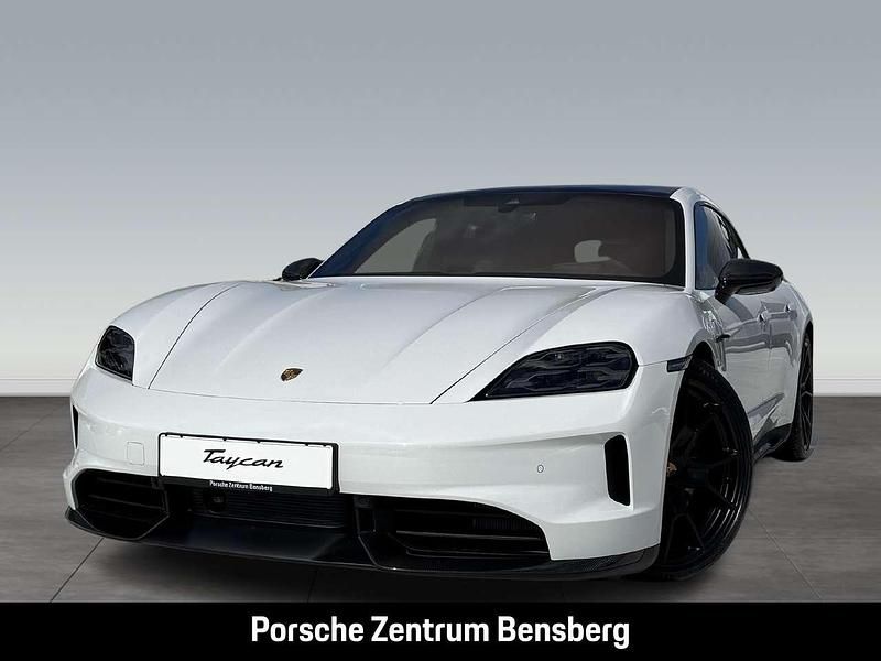 Weiß Gebraucht 2025 Porsche Taycan Sport Turismo Kombi | 139.900 € - Bild 1/4