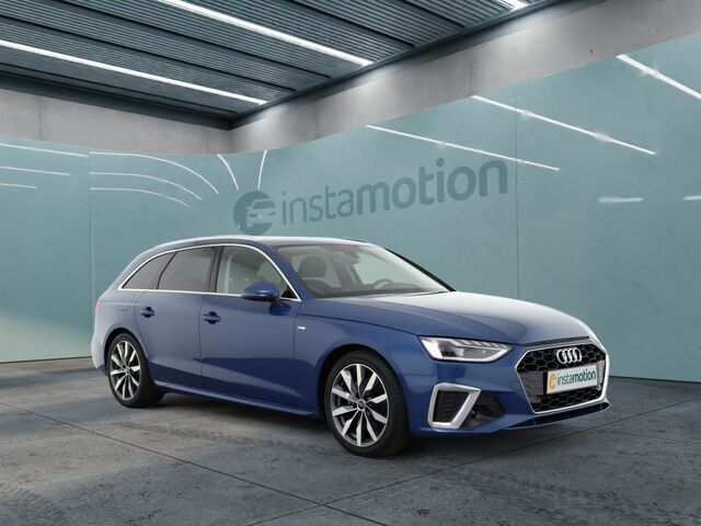 Blau Gebraucht 2024 Audi A4 S-Line Kombi | 37.850 € (Fairer Preis) - Bild 1/2