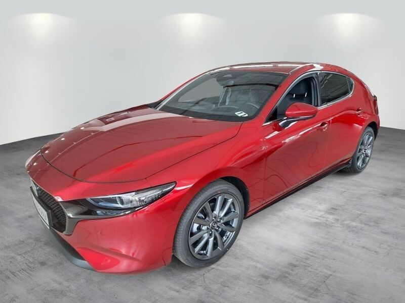 Neu Mazda 3 Exclusive-Line 140 PS (102 kW) 2025 Rot Limousine