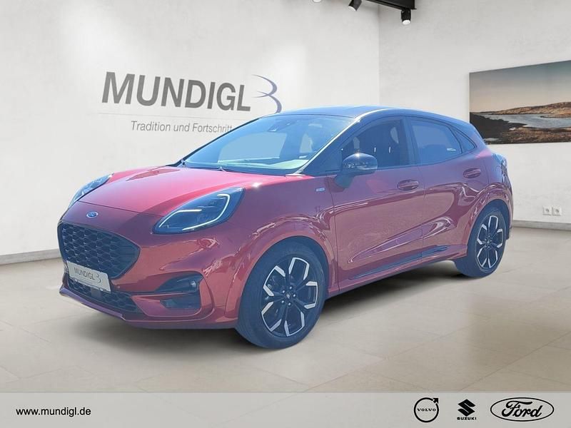 Lucidrot metallic (metallic) Gebraucht 2020 Ford Puma ST-Line X SUV | 16.410 € (Fairer Preis) - Bild 1/4