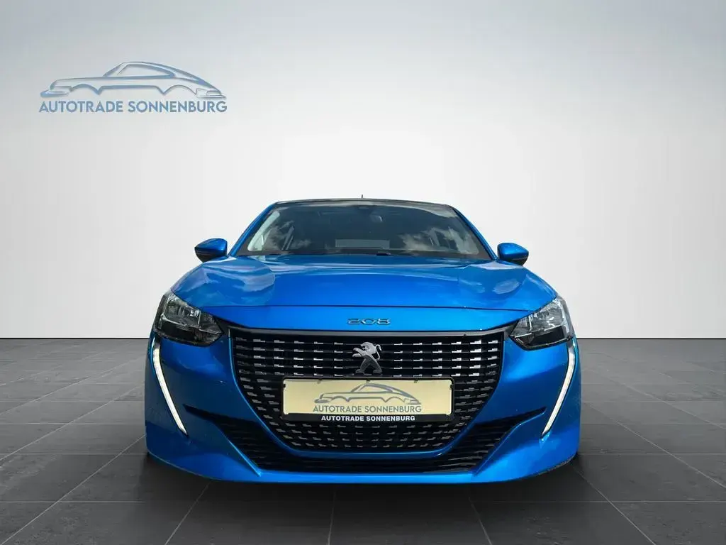 Gebraucht Peugeot 208 Allure 101 PS (74 kW) 2019 Blau Kleinwagen