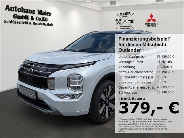 Weiss Neu 2025 Mitsubishi Outlander P-HEV Top SUV | 53.480 € (Etwas zu teuer) - Bild 1/4
