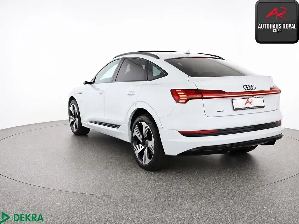 Gebraucht Audi e-tron Sportback S-Line 230 kW (313 PS) 2023 Weiß SUV