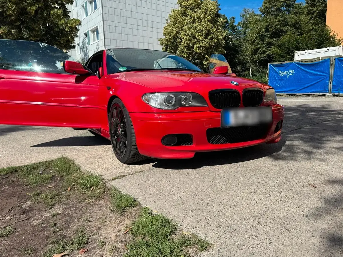 Gebraucht BMW 320 Cabriolet 170 PS (125 kW) 2004 Rot Cabrio