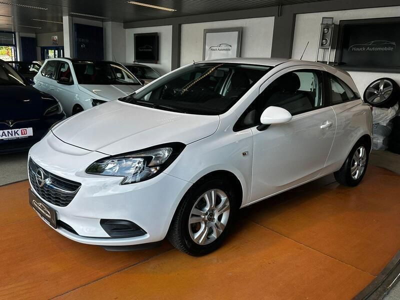 White metallic Gebraucht 2019 Opel Corsa Selection Kleinwagen | 9.790 € (Guter Preis) - Bild 1/3