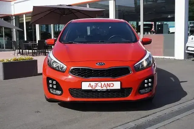 Gebraucht Kia Ceed GT-Line 120 PS (88 kW) 2016 Rot Kleinwagen