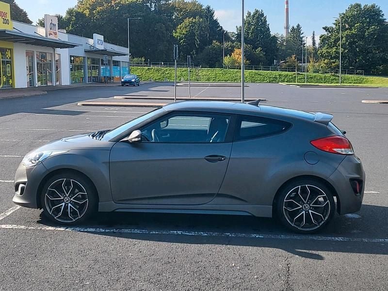 Grau Gebraucht 2014 Hyundai Veloster Turbo Kleinwagen | 5.000 € (Superpreis) - Bild 1/4