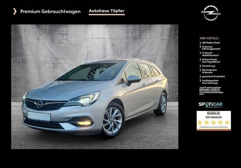 Gebraucht Opel Astra Elegance 122 PS (89 kW) 2021 Silber Kombi