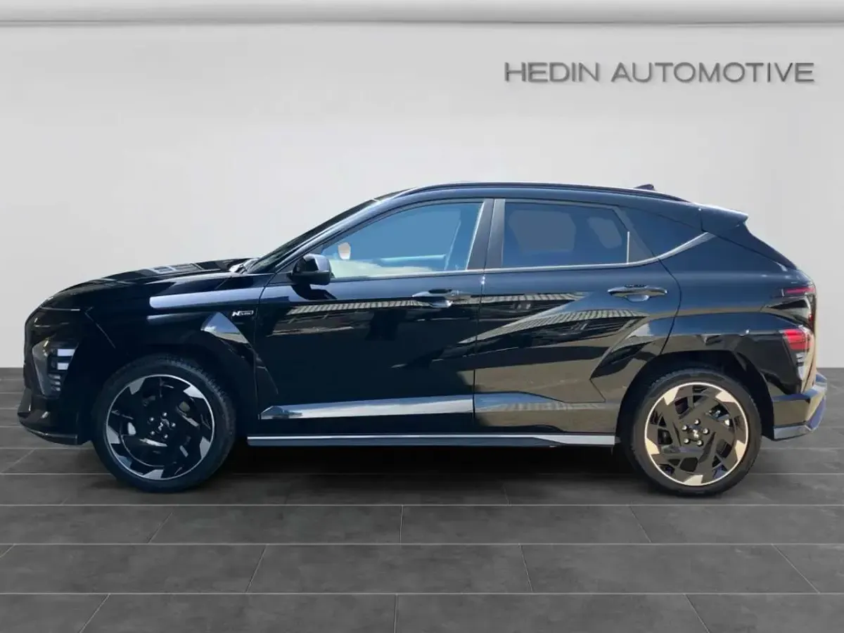 Gebraucht Hyundai Kona N Line 160 kW (218 PS) 2025 Schwarz SUV